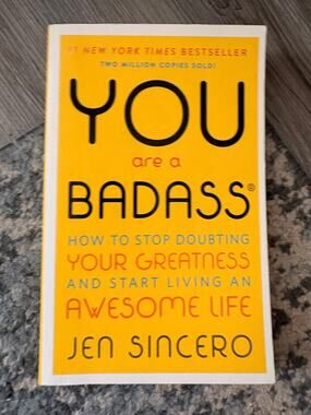 You Are a Badass Jen Sincero Self Help Motivation Book